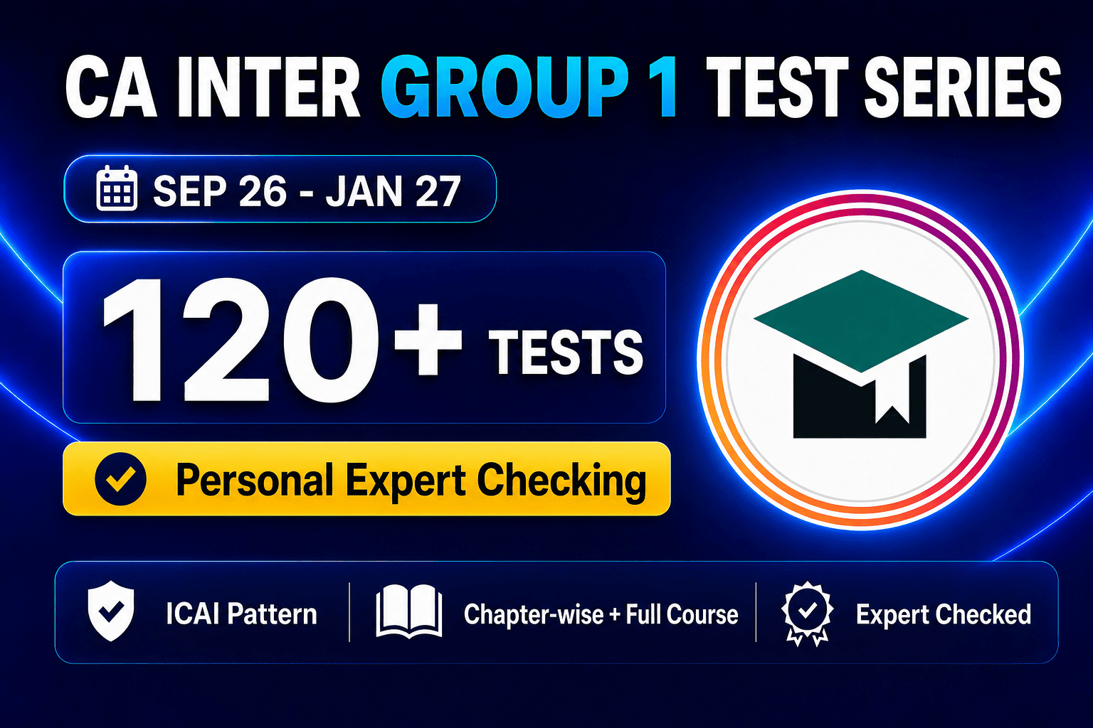 CA Inter Group 1 Test Series | CA Inter Online Test Series Group 1